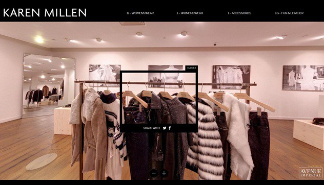 KAREN MILLEN VIRTUAL LONDON FLAGSHIP