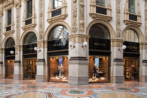 PRADA WINDOW INSTALLATIONS BY MARTINO GAMPER
