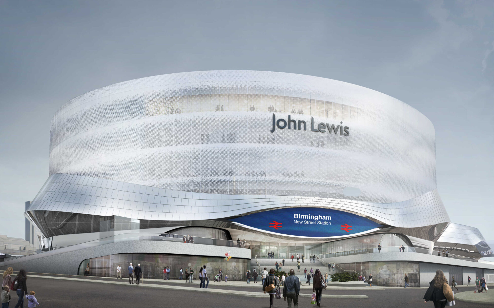 Birmingham grand central station concept design