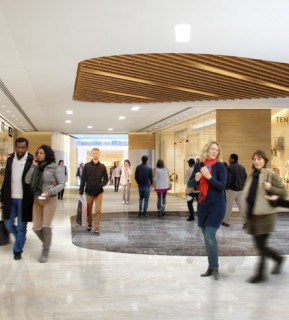 Inside the new grand central station