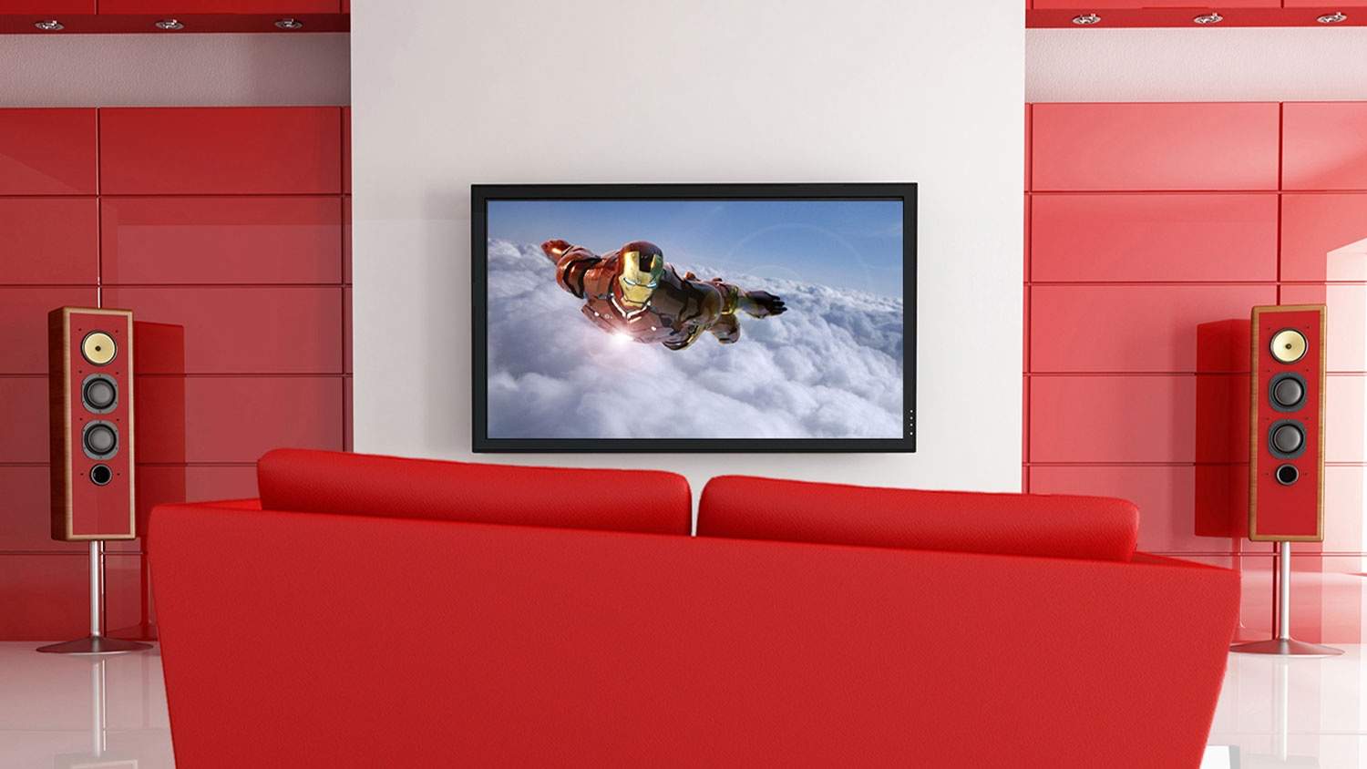 Immersive way to watch TV from home
