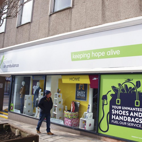 D4R help Air Ambulance with Retail Identity