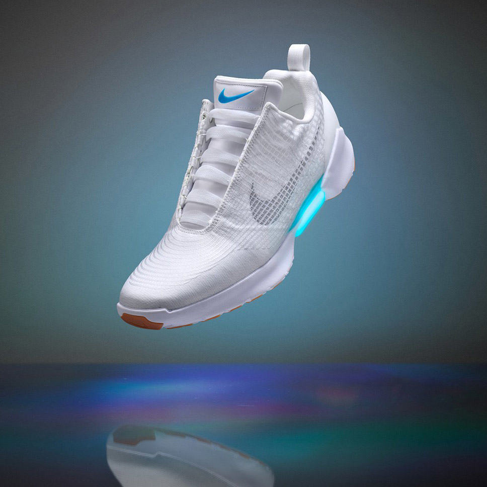 Nike Hyperadapt 1.0; the self-lacing trainer