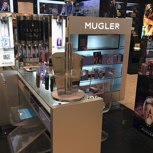 The Mugler brand all under one name