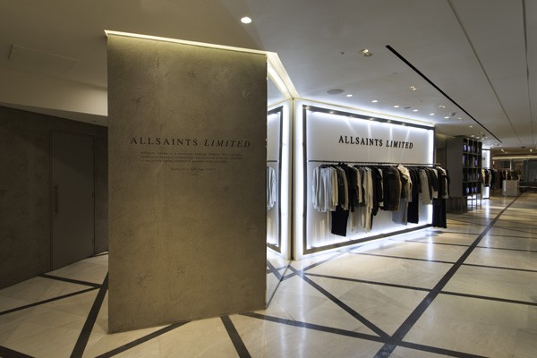 All Saints Limited Pop Up
