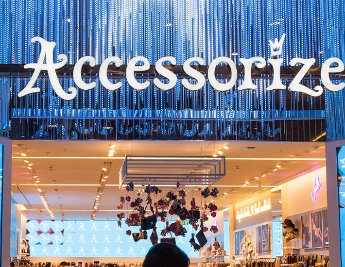 accessorize store concept entrance