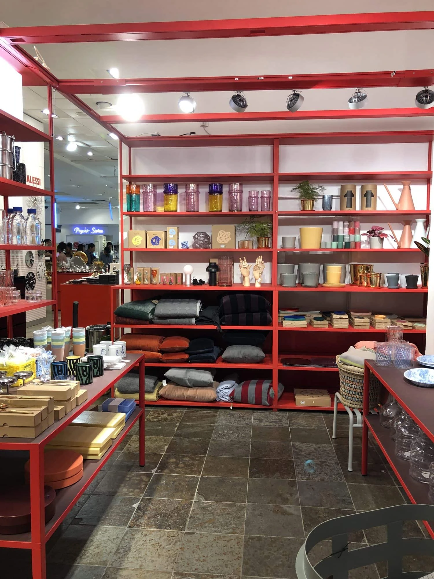 Branded space in retail shop