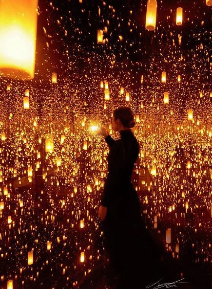 Emotional light retail display