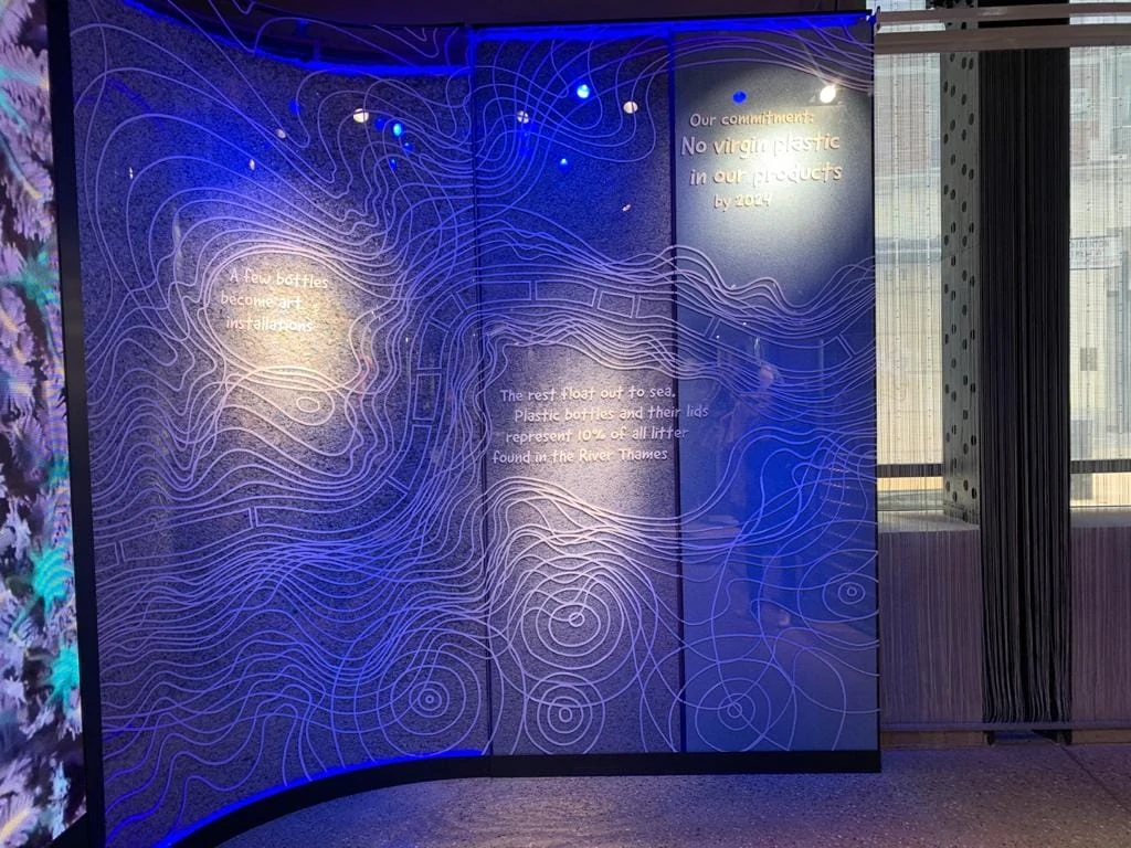 plastics display